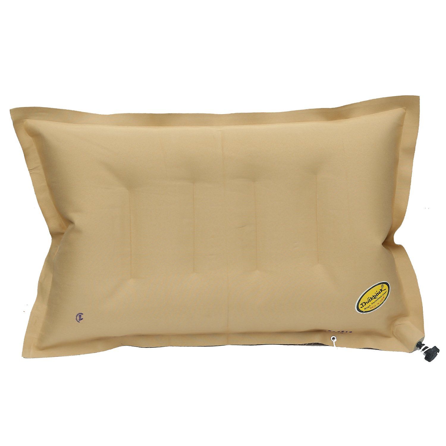 Duckback Solid Air Pillow Pack of 1 (Khaki)