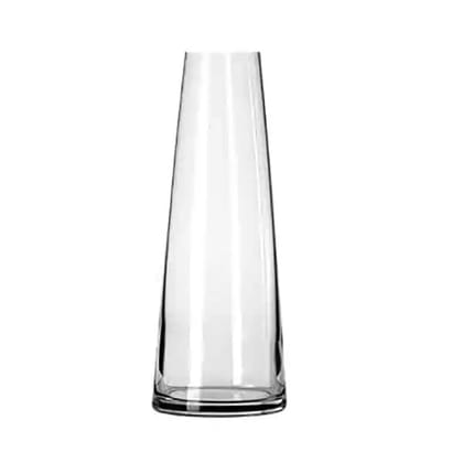 clear glass vase