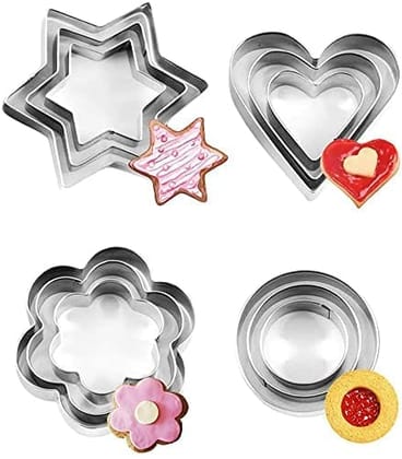 12 pcs New designs in cookie moulds
