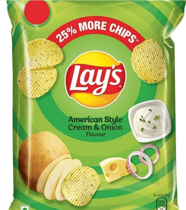 Lays American Style Cream & Onion Potato Chips