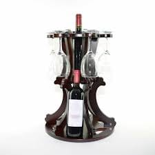 Wine Bottle and glass Holder