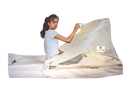 WonderNet Foldable Mosquito Net for Bed and Floor