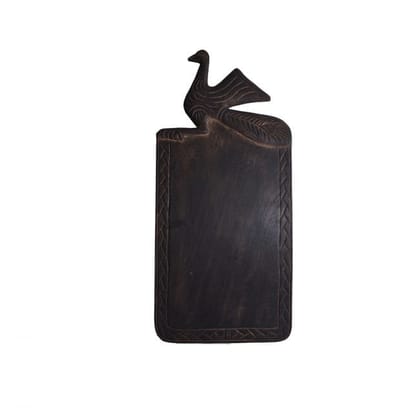 WOODEN BIRD TRAY