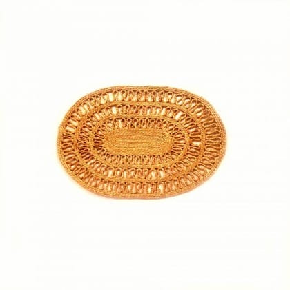 Jute Door Mat Oval Shape