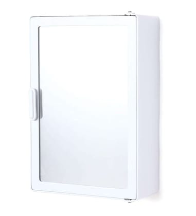 CABINET MIRROR for bathroom wall  WHITE