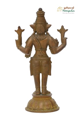 BRONZE 6 INCH VARAHA PERUMAL