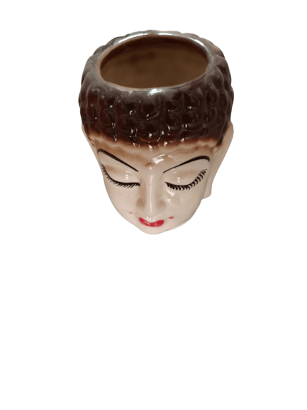 Beautiful Women Face Planter Pot & Home Decor