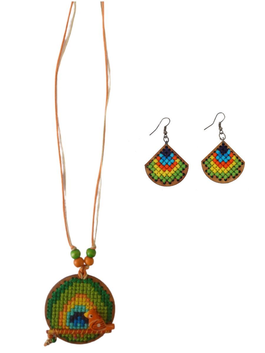 Peacock Jewellery Set