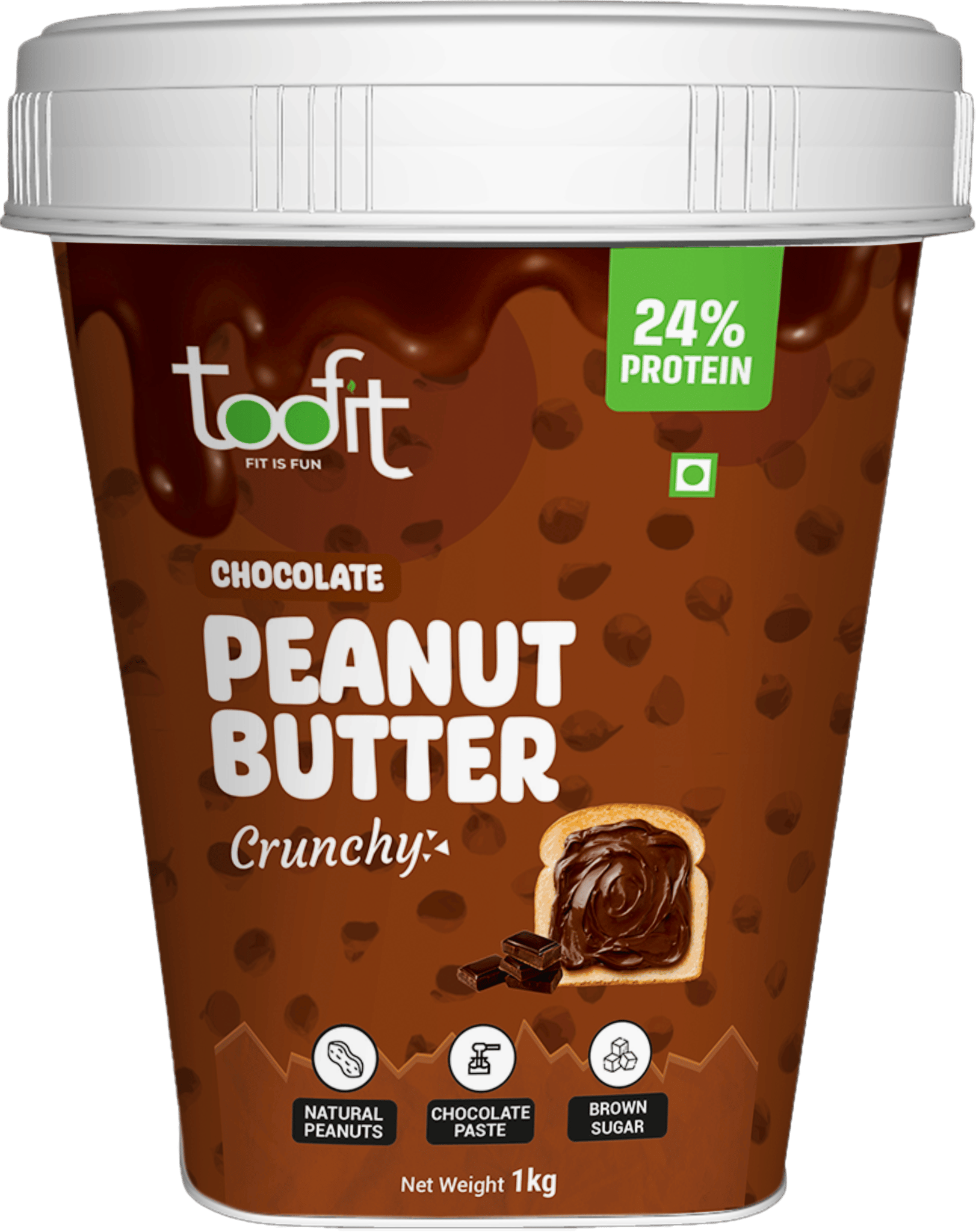 Peanut Butter - CHOCOLATE CRUNCHY PEANUT BUTTER