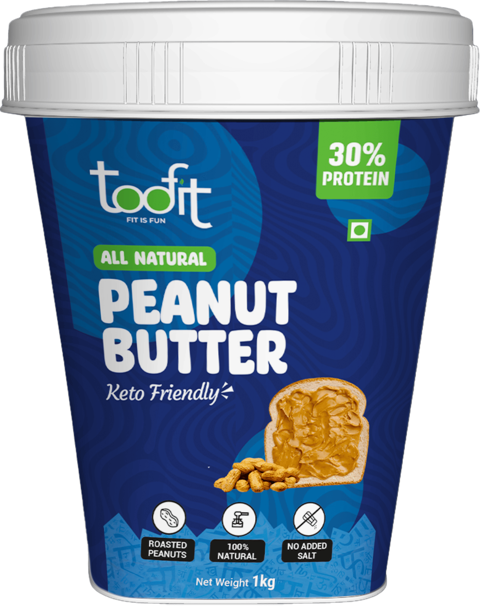 Peanut Butter - Toofit ALL NATURAL KETO FRIENDLY PEANUT BUTTER