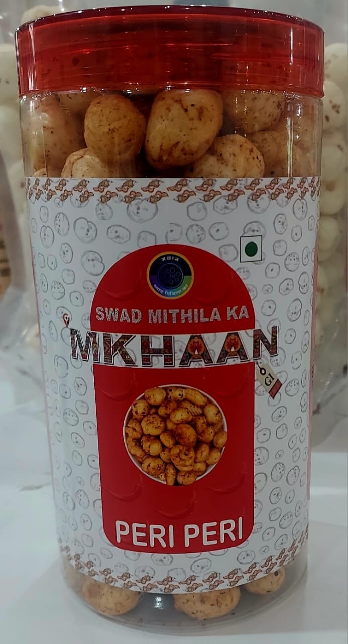 MKHAAN SWAD MITHILA KA, Roasted Makhana  | PERI PERI |Flavored makhana