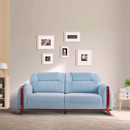 OoNA 3 PC Sofa Set (3+2+1) Turquoise