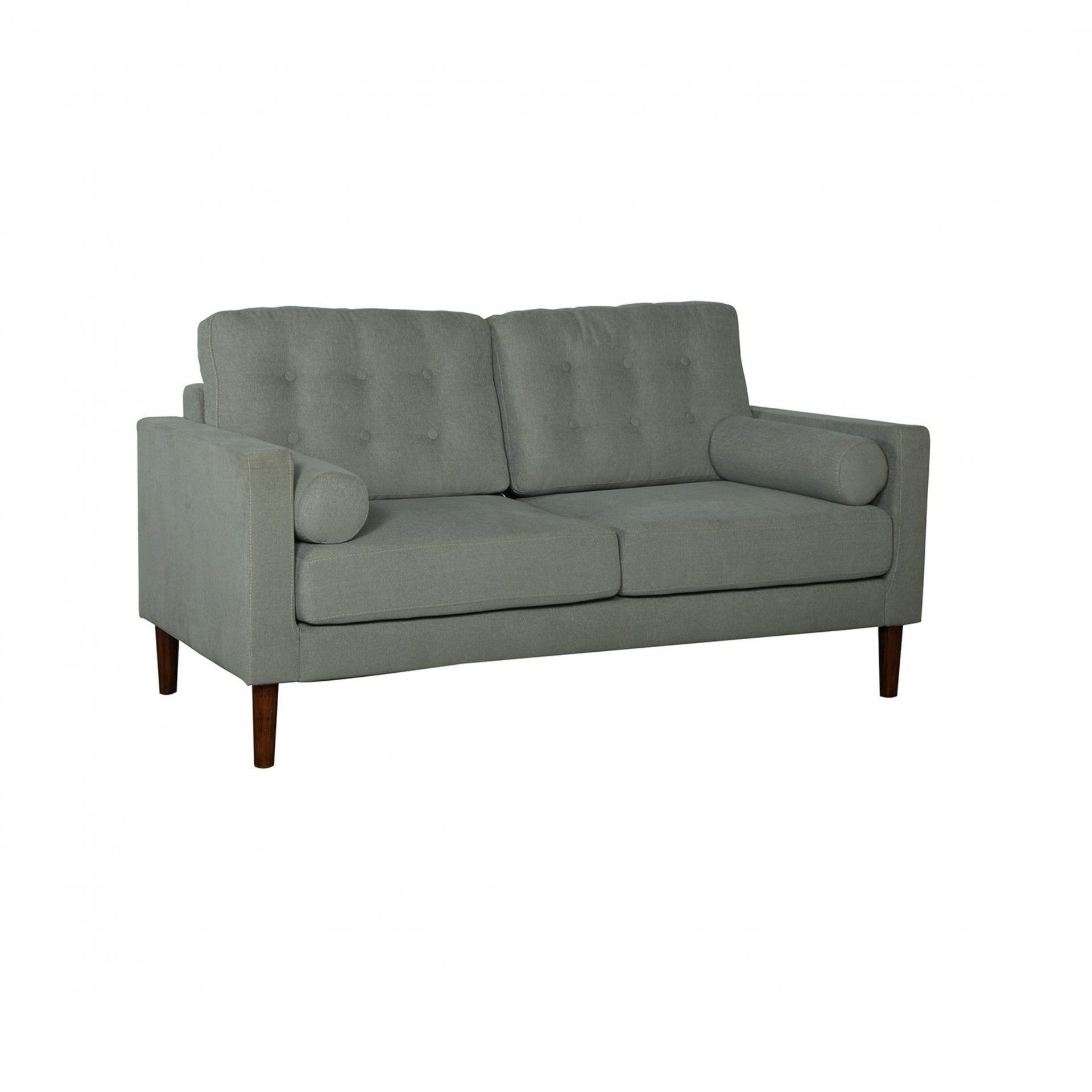 ARENA HUNNY (3+2) Seater Sofa Set Polyester (Grey)