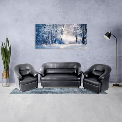 ARENA BEUNI (3+1+1) Sofa Black