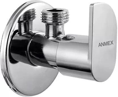 ANMEX Premium quality stainless steel ALVI Angle Valve Cock Chrome Plated - SET OF 1