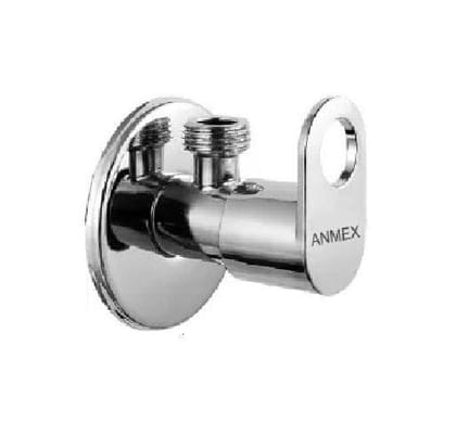 ANMEX Premium quality stainless steel MAXX Angle Valve Cock Chrome Plated - SET OF 1