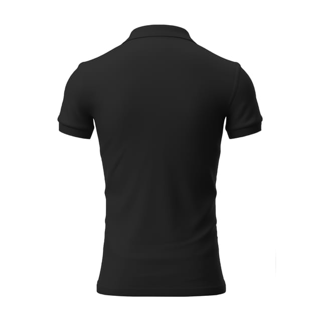 Black T Shirt for Men Cotton Plain Half Sleeve Regular Fit Collar T Shirts for Men Solid Color Mens Polo T Shirts for Men