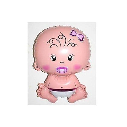Clastik My Party Baby Girl Foil Balloon Pack of 1 (Baby Girl)