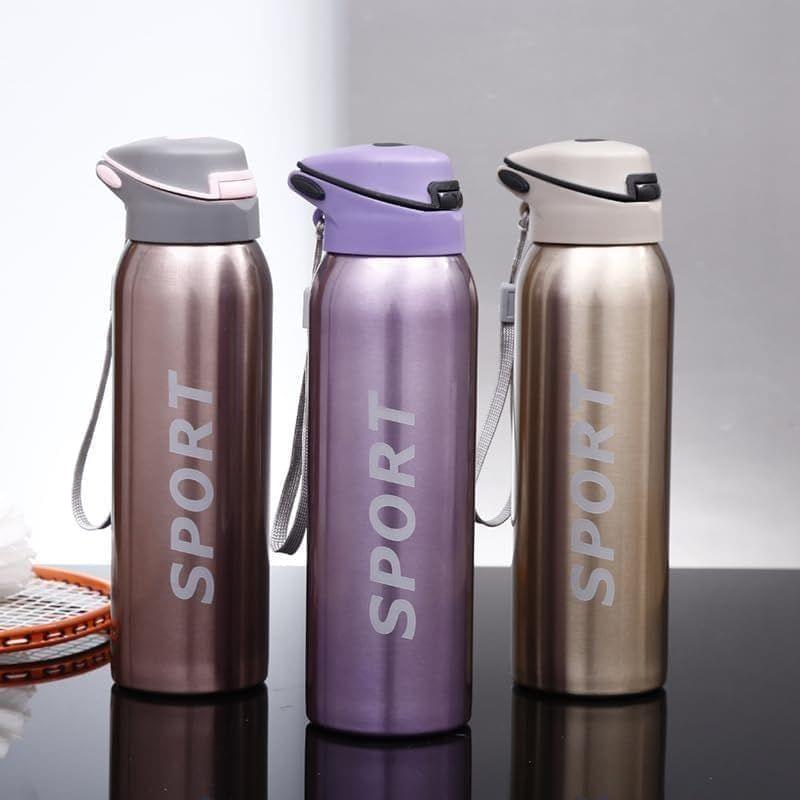 The Ubals Stainless Steel Double Wall Vacuum Insulated BPA Free Water Bottle with Sipper 500 ml