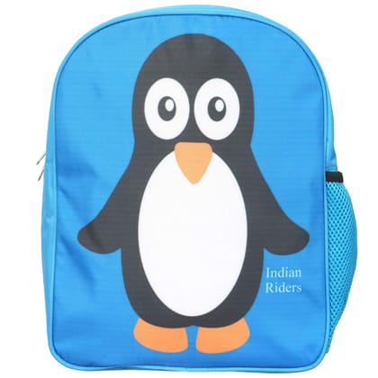 Duvik 1000 D PU Penguin School Bag ( Blue)