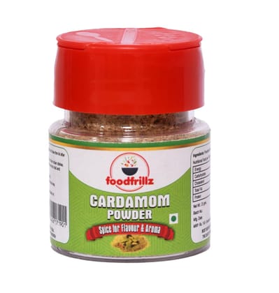 foodfrillz Cardamom Powder, 20 g Choti (green) Hari Elaichi Powder