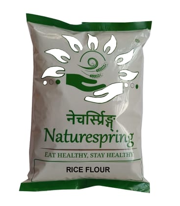 Naturespring Rice Flour 1Kg, Pre Washed