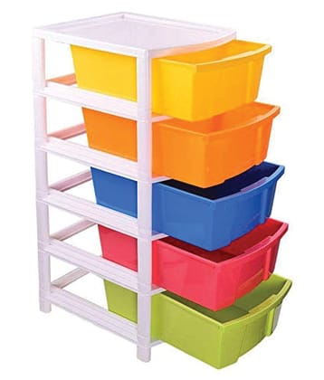 MULTIPURPOSE MODULAR DRAWER ORGANIZER STORAGE BOX - 5 LAYERS