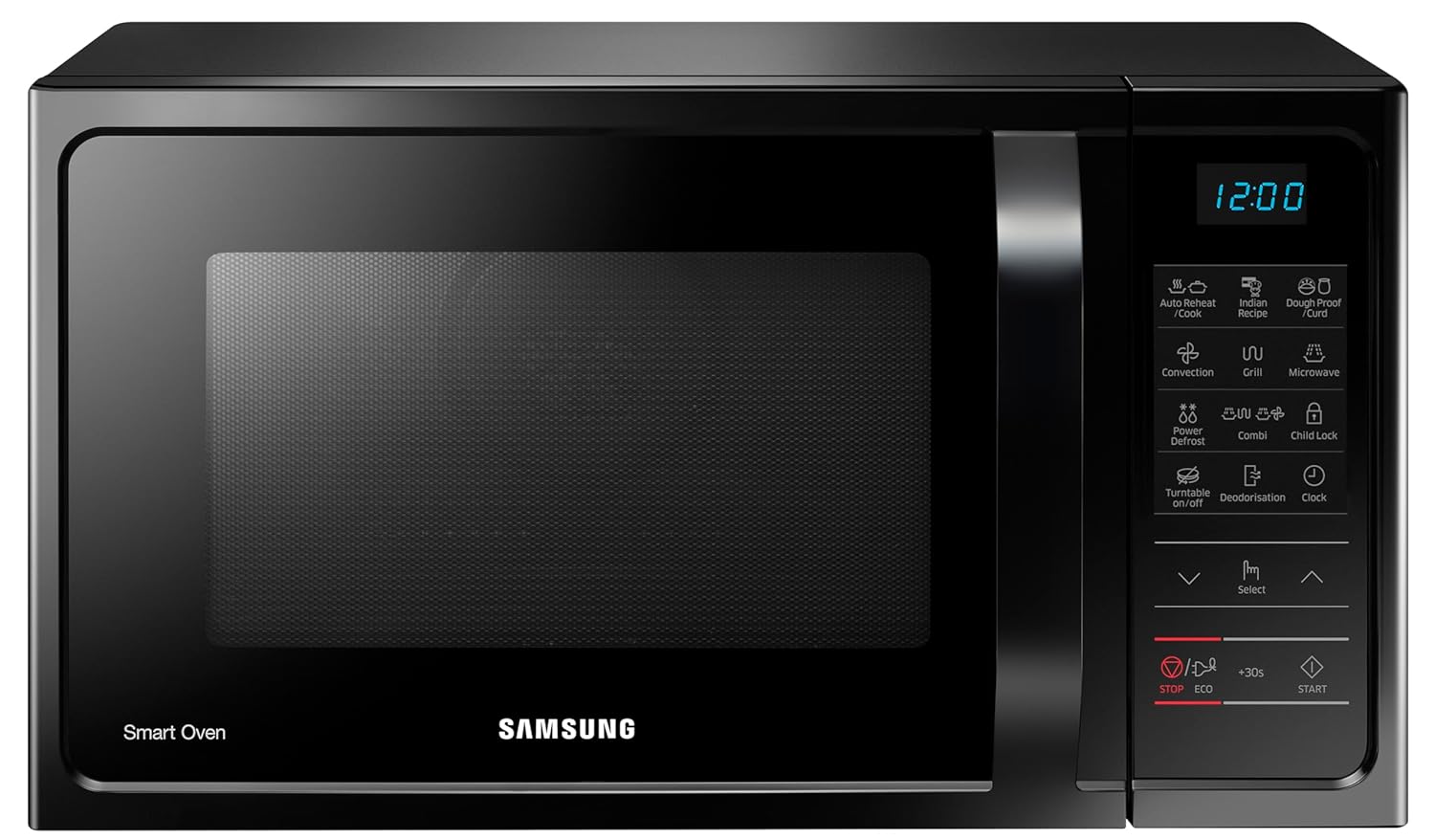 SAMSUNG 28 L Convection & Grill Microwave Oven  (MC28A5013AK, Black)