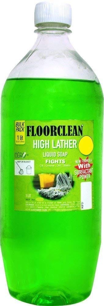 CERO FLOORCLEAN High Lather Liquid And Floor Soap (1 Lit)