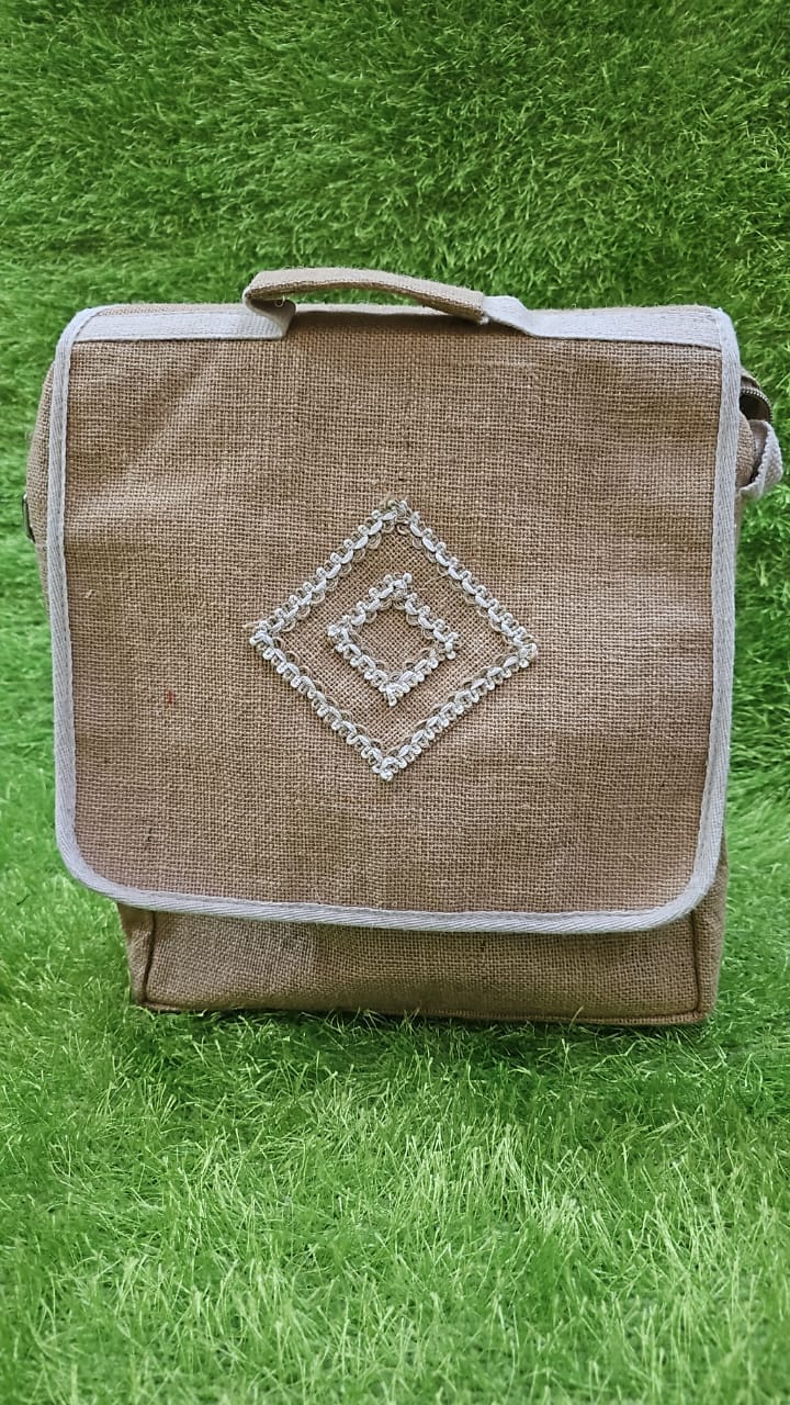 Handmade Jute Laptop & Office Bag