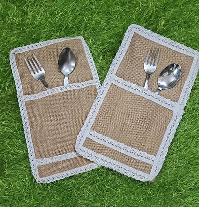 Handmade Jute Cutlery Set