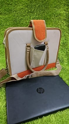 Handmade Jute Laptop & Carry Bag