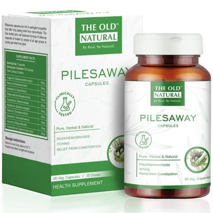 Pilesaway piles relief capsules 60 Capsules