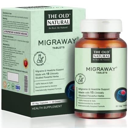 Migraway migraine relief tablets 60 tablets