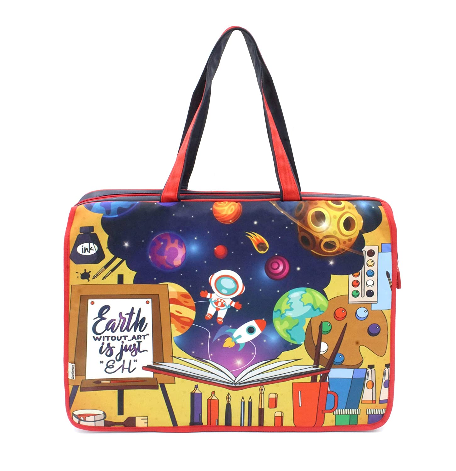 Echo Boomers Super A3 Size Board Drawing/Activity Bags with Multiple Pockets