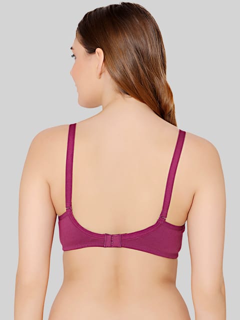 Bodycare cotton wirefree adjustable straps comfortable non padded Bra-1584CO