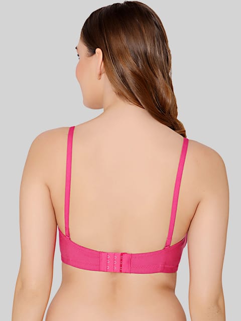 Buy Bodycare cotton spandex wirefree convertible straps Seamless padded bra-6575RE  Online at Best Prices in India - JioMart.