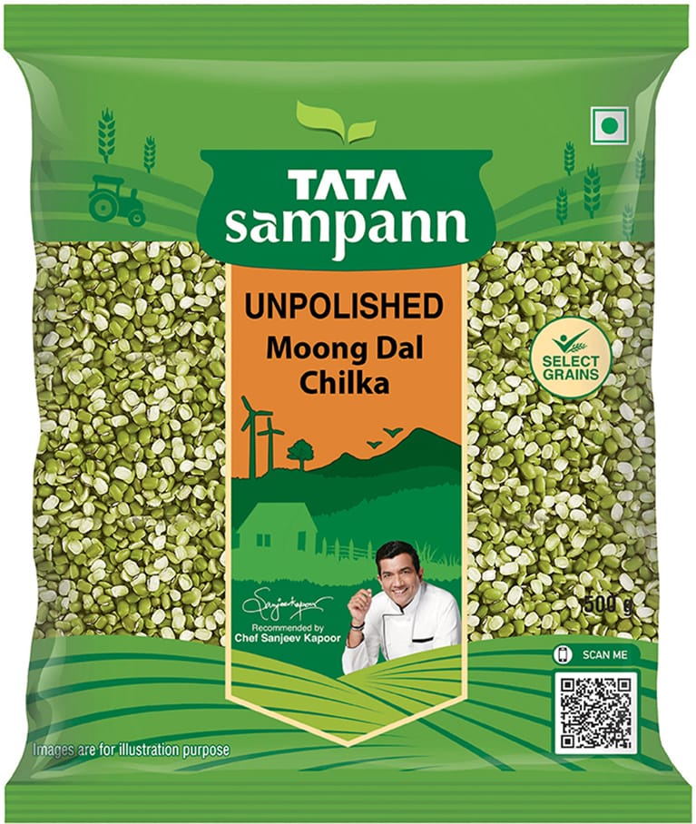 Tata Sampann Green Moong Dal (Split/Chilka)