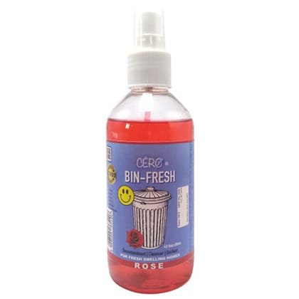 CERO Bin Fresh Rose Perfumed dust Bin Decontaminant/Cleanser (200ml)