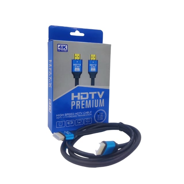 Velvu Male to Male HDMI Cable 1.5 Meters 5 Feet Supports All