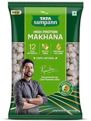 Tata Sampann HIGH PROTEIN MAKHANA-PREMIUM QUALITY 200gm