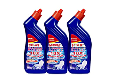 Dotsurr Cleaning Master Disinfectant Original Liquid Toilet Cleaner 1000ml (Pack of 3) | Kills 99.9% Germs