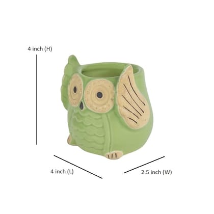 Newly Designed  Owl Ceramic Planter