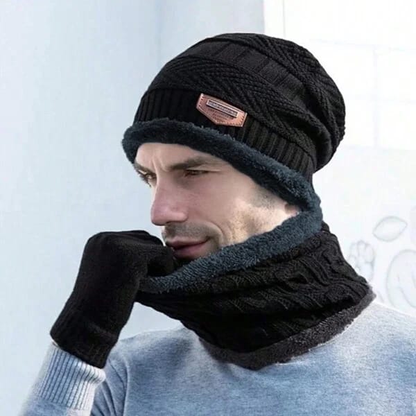 Winter Woolen Beanie Cap