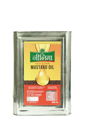 Neelima Kachi Ghani Mustard Oil 15L