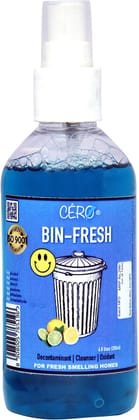 CERO ® Bin Fresh Lemon Perfumed dust Bin Decontaminant/Cleanser (200ml)