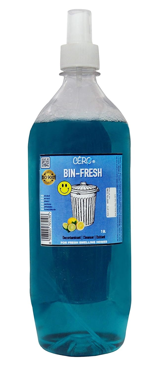 CERO Bin Fresh Lemon Perfumed dust Bin Decontaminant/Cleanser (1liter)