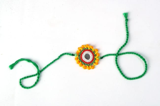 Tribes India Handmade Rakhi (Jaco Bead)