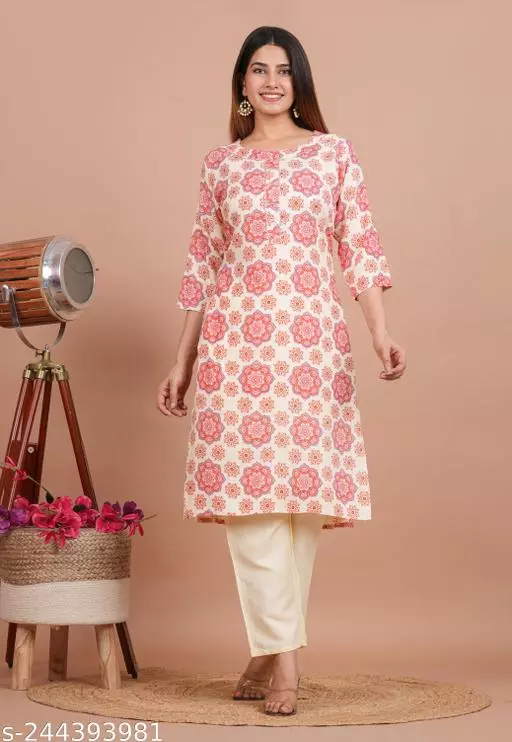 Kurti Pant Set for Women, Kurti Pant Set for Womens