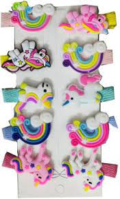 10 pcs Unicorn Hair Clips Princess Mermaids Baby pin Kid Girl Toddler Barrette Hair Pin  (Multicolor)